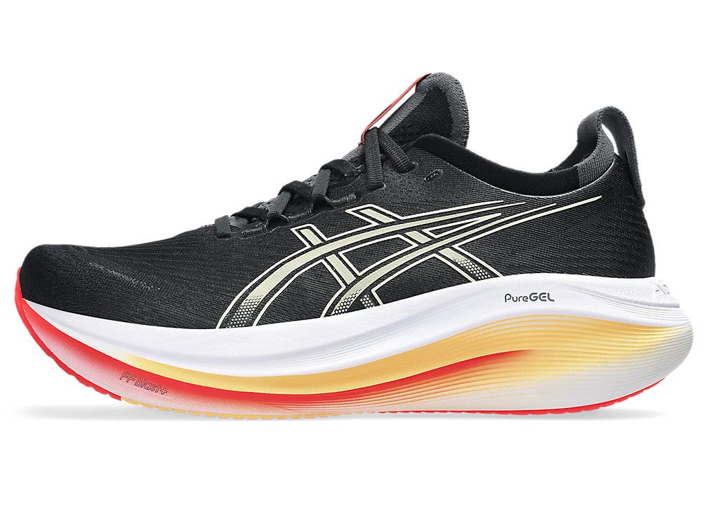 GEL-NIMBUS 27 (2E WIDE) - Black/Khaki