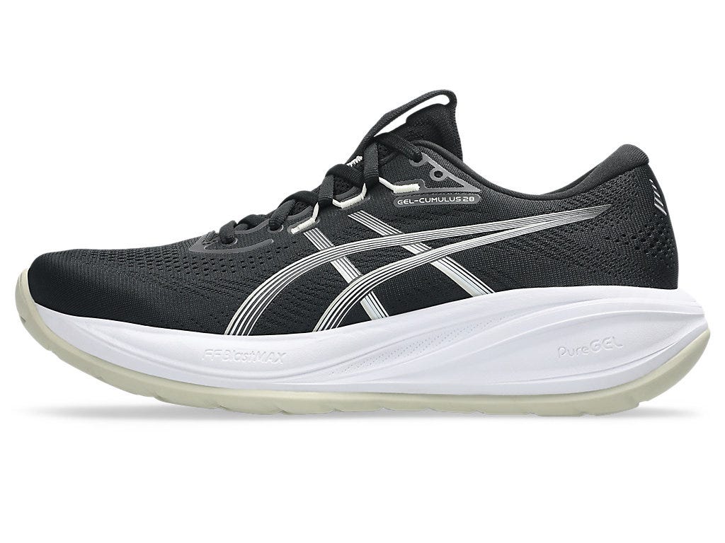 GEL-CUMULUS 28 (4E EXTRA WIDE) - Black/White