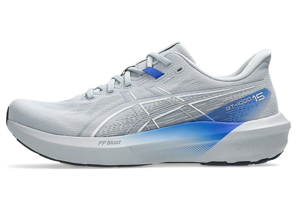 GT-1000 15 (4E EXTRA WIDE) - Piedmont Grey/Neon Blue