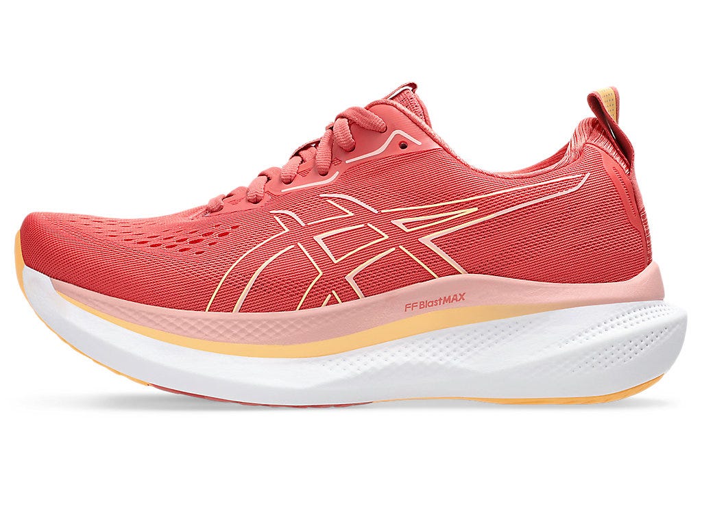 GLIDERIDE MAX (D WIDE) - Dark Pink Clay/Orange