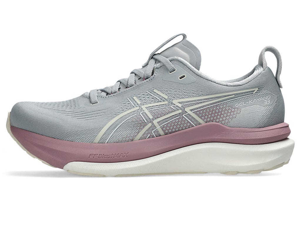 GEL-KAYANO 33 - Piedmont Grey/Taro Purple