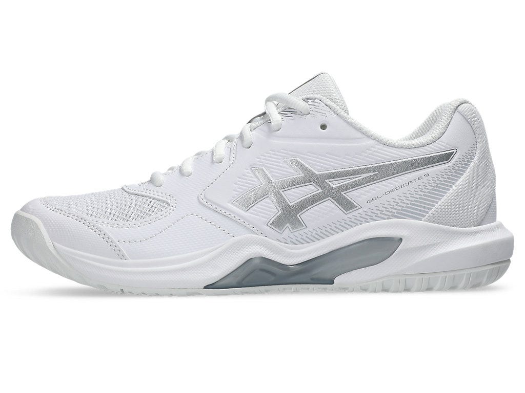 GEL-DEDICATE 9 (HARDCOURT) - White/Pure Silver