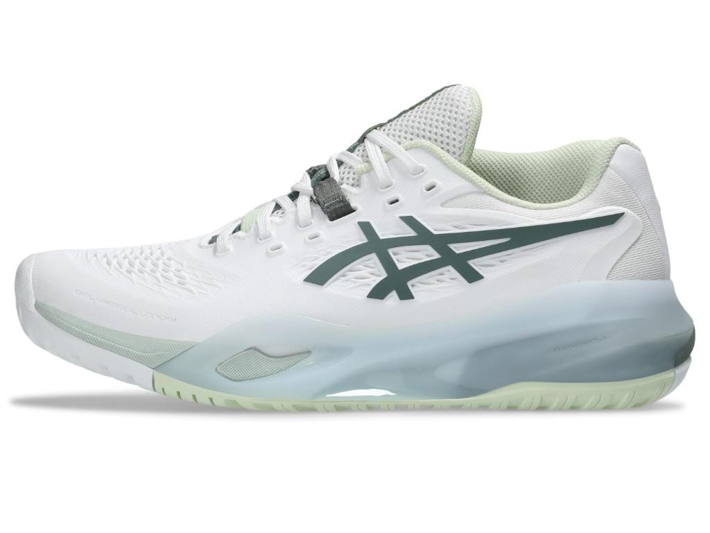 GEL-RESOLUTION X (HARDCOURT) WIDE - White/Monument Blue