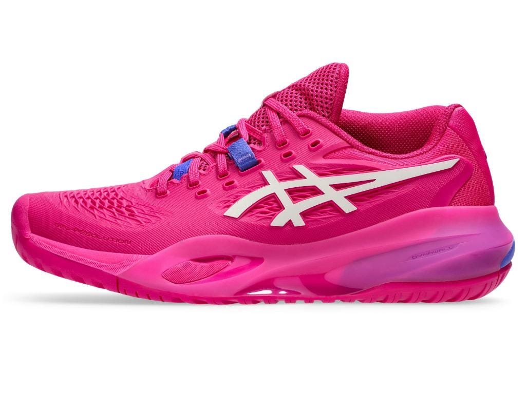 GEL-RESOLUTION X (HARDCOURT) - Bright Rose/Cream