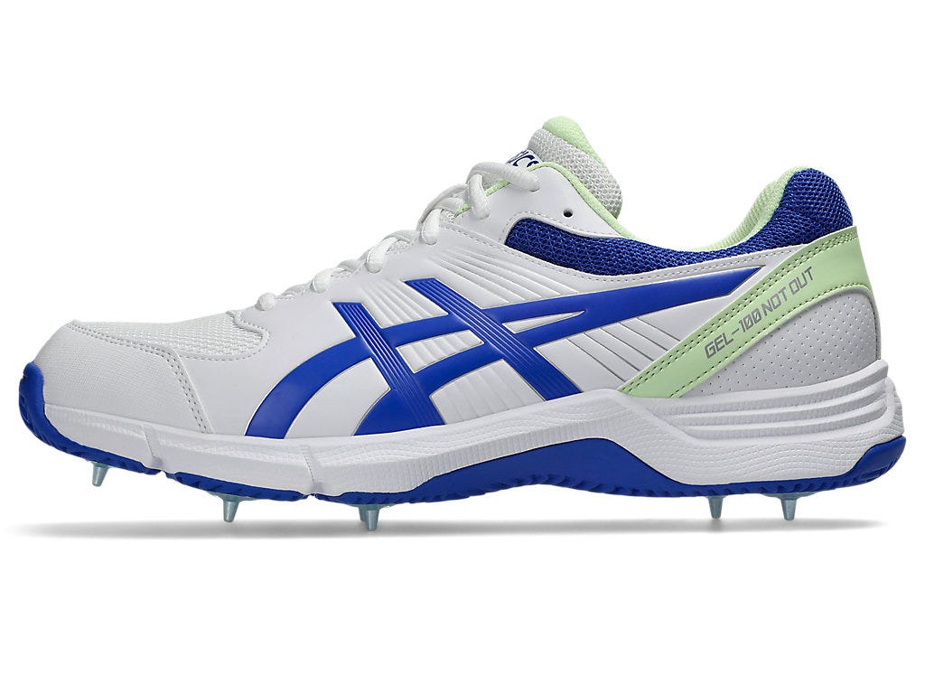 GEL 100 NOT OUT - White/Neon Blue
