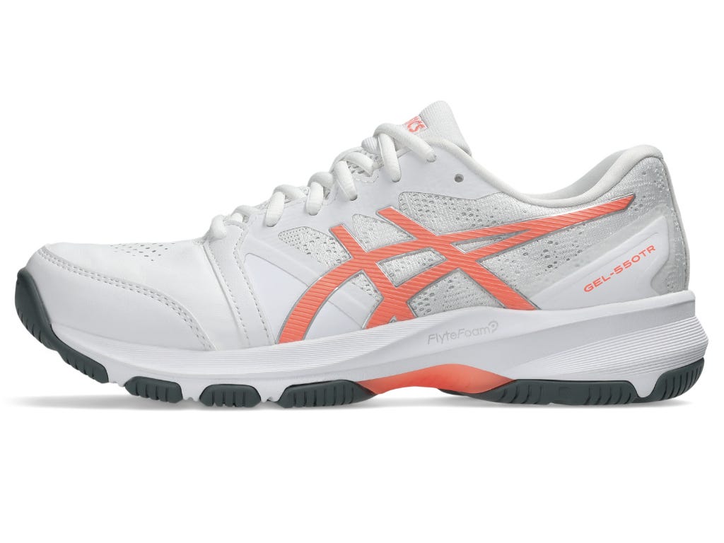 GEL-550TR (D WIDE) - White/Sun Coral