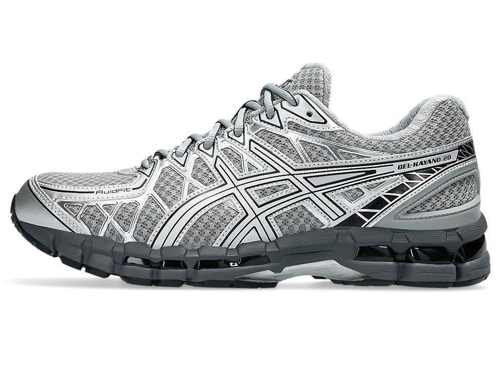 GEL-KAYANO 20 - Gravel/Pure Silver