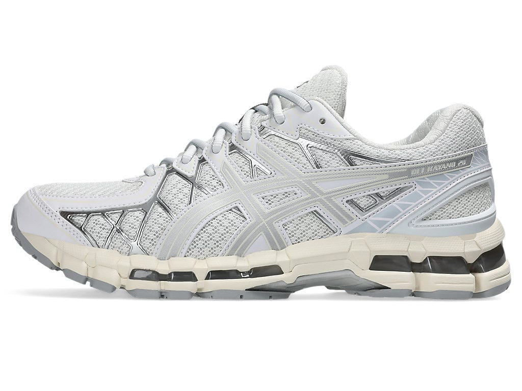 GEL-KAYANO 20 - White/Pure Silver