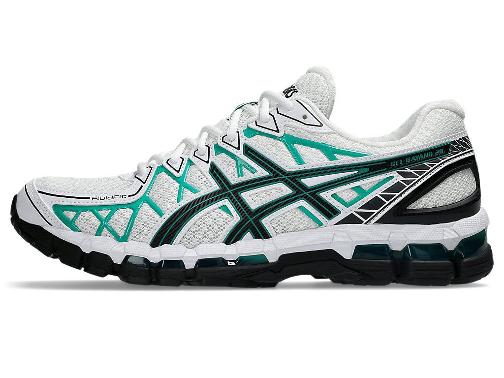 GEL-KAYANO 20 - White/Edamame Green