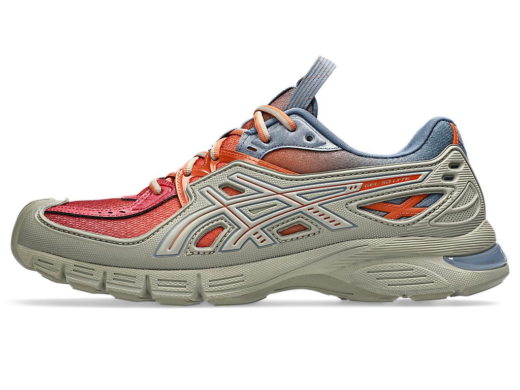 UB13-S GEL-SD-LYTE - Olive Grey/Rust Orange