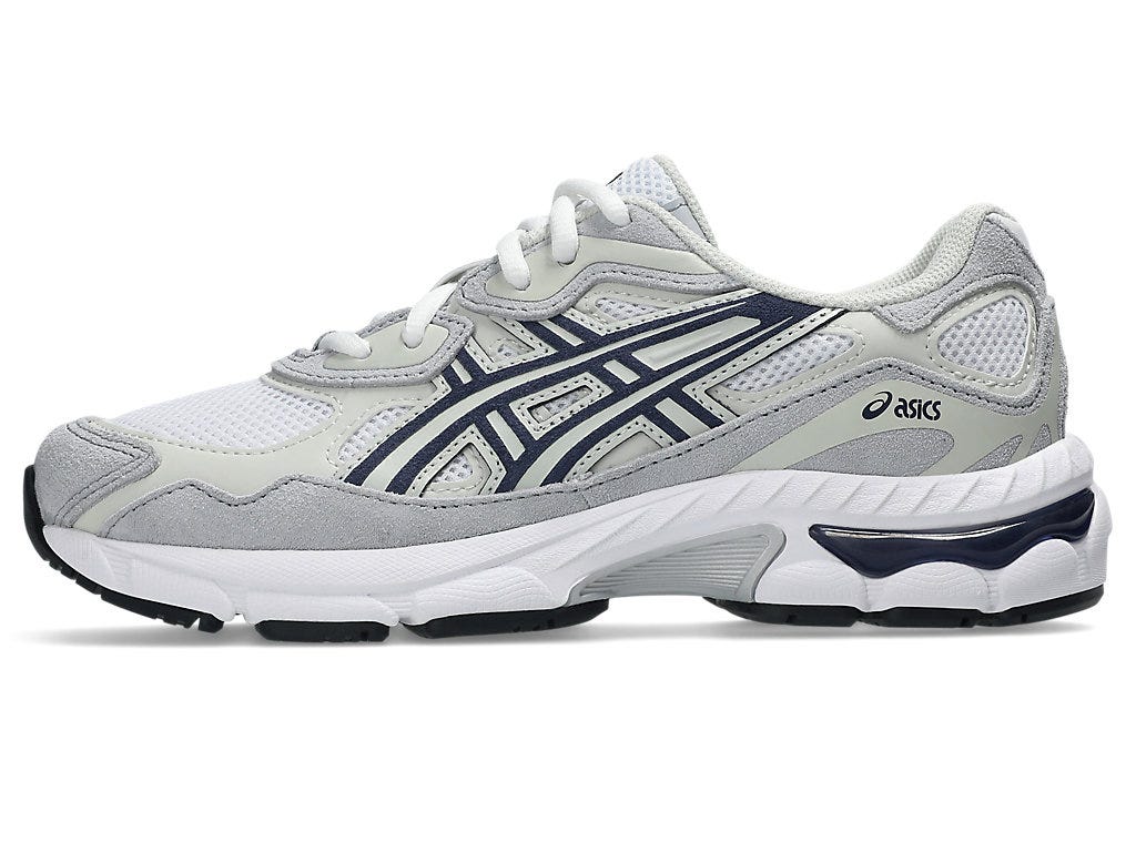 GEL-NYC GS - White/Lake Grey