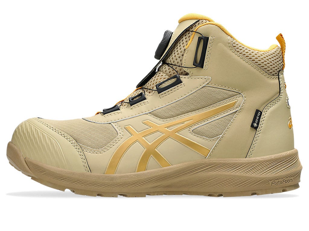CP6 S3 G-TX BOA® MID-CUT (2E WIDE) - Sand/Tiger Yellow