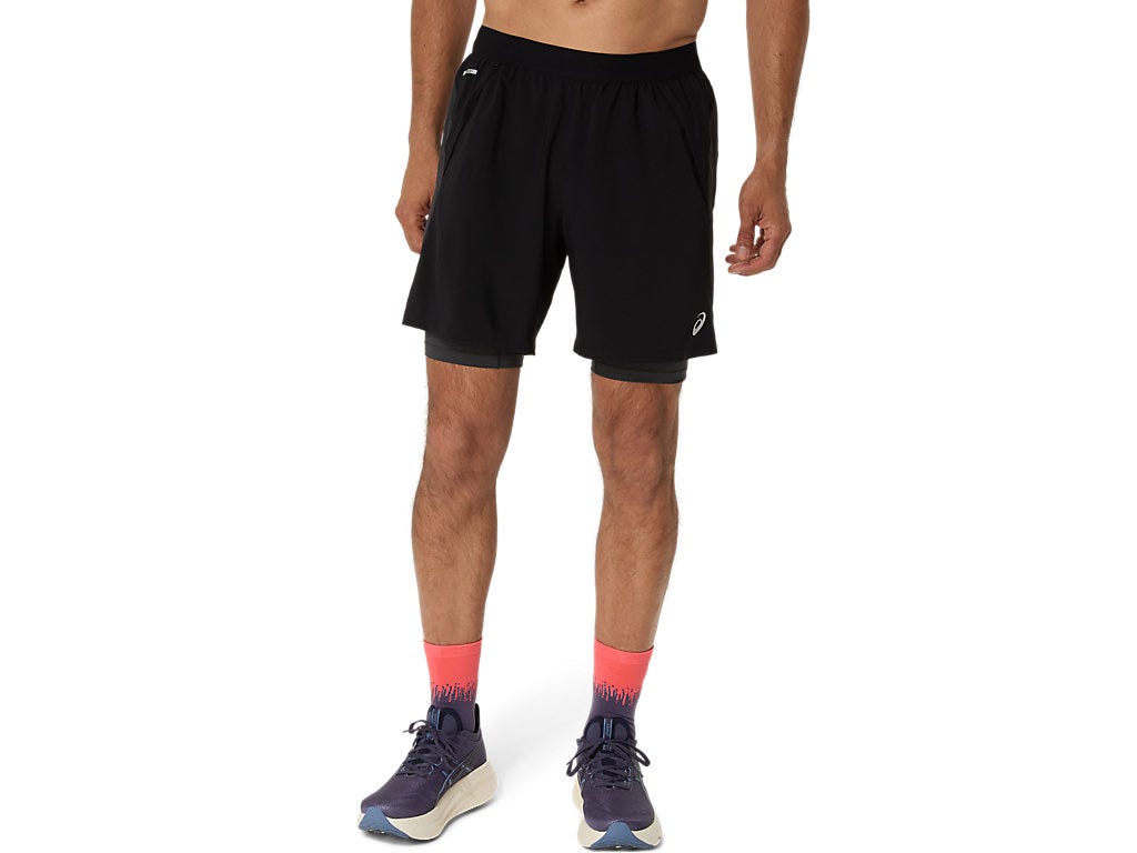 ROAD 2N1 7IN SHORT - Performance Black/Graphite Grey