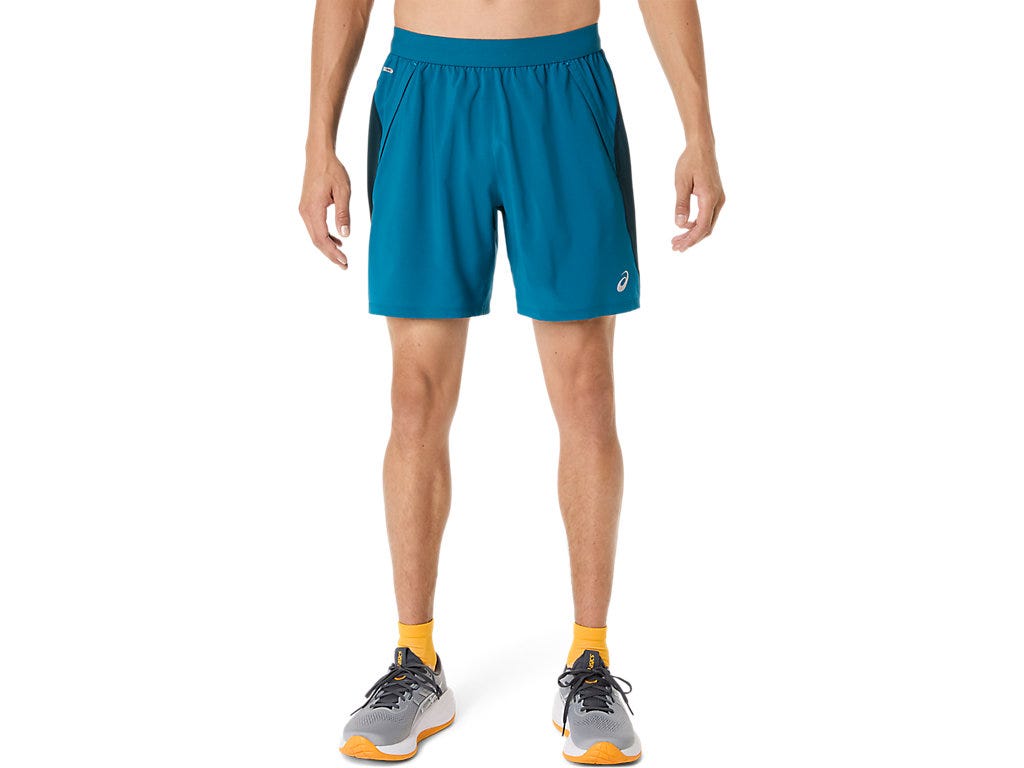 ROAD 7IN SHORT - Tranquil Teal/Dark Teal/Yamabuki