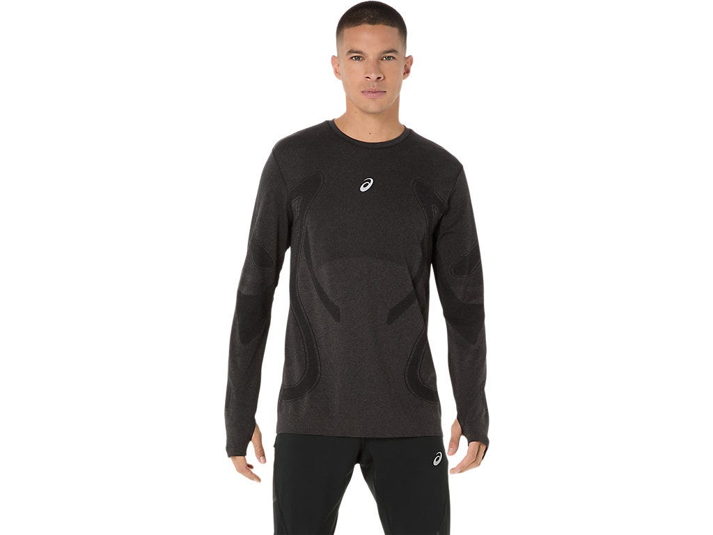 ROAD SEAMLESS LS TOP - Performance Black