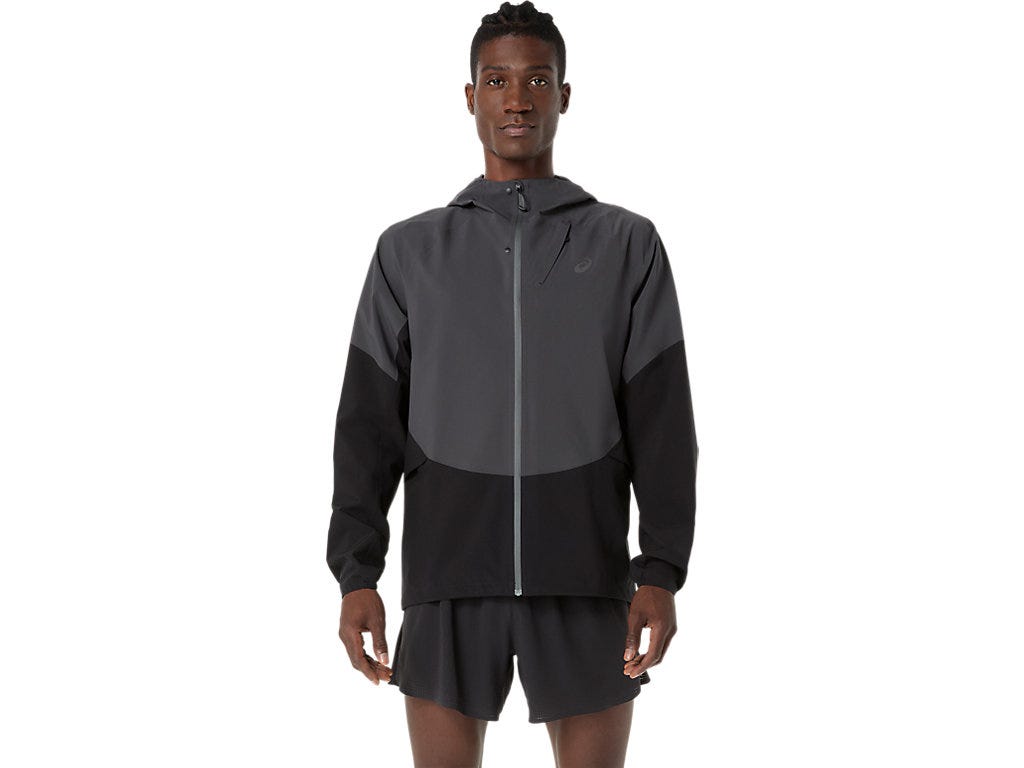METARUN LEGEND JACKET - Performance Black/Graphite Grey