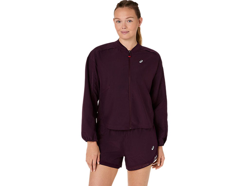NAGINO RUN ADJUSTABLE JACKET - Dark Aubergine