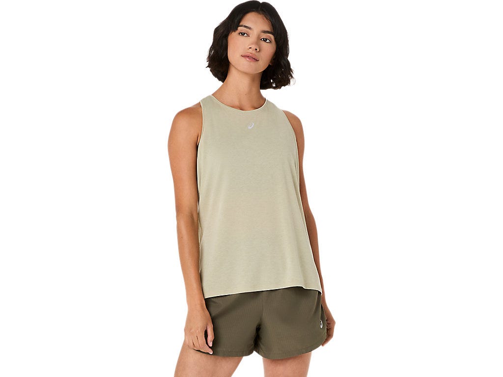 NAGINO RUN ADJUSTABLE TANK - Khaki