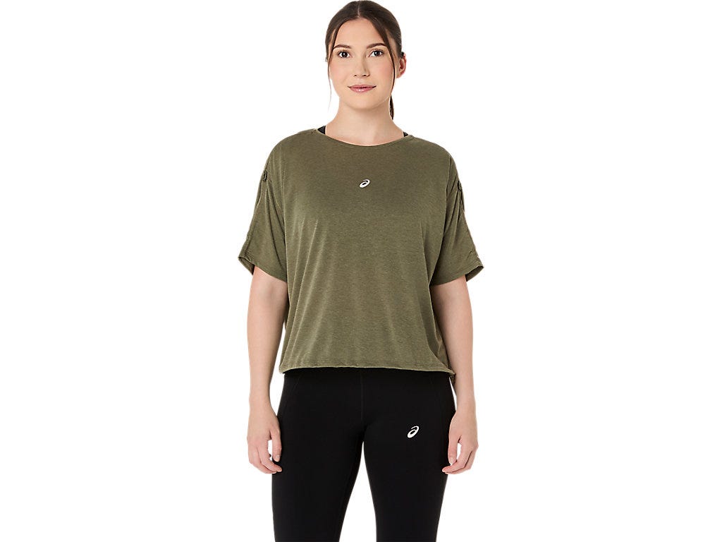 NAGINO RUN ADJUSTABLE SS TOP - Dark Olive