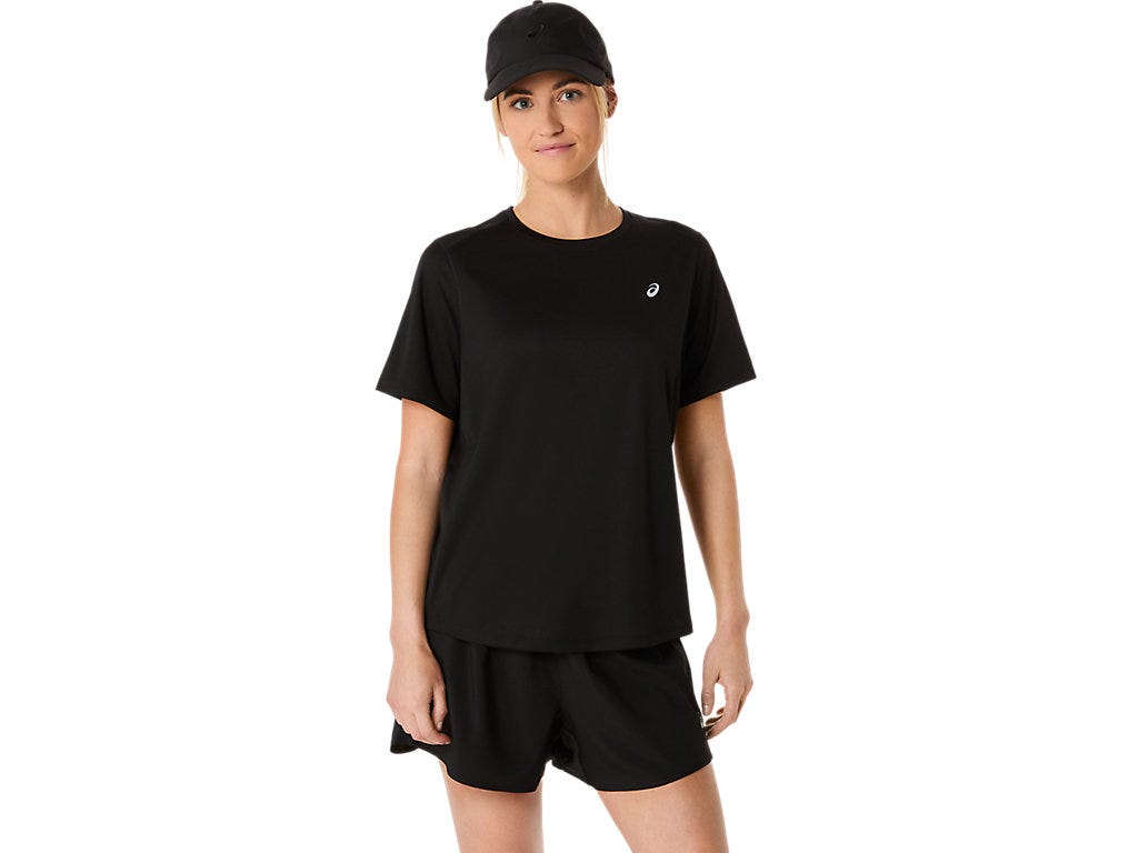 ASICS SILVER SS TOP - Performance Black