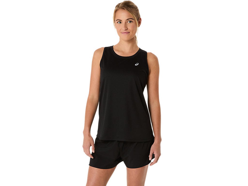 ASICS SILVER TANK - Performance Black