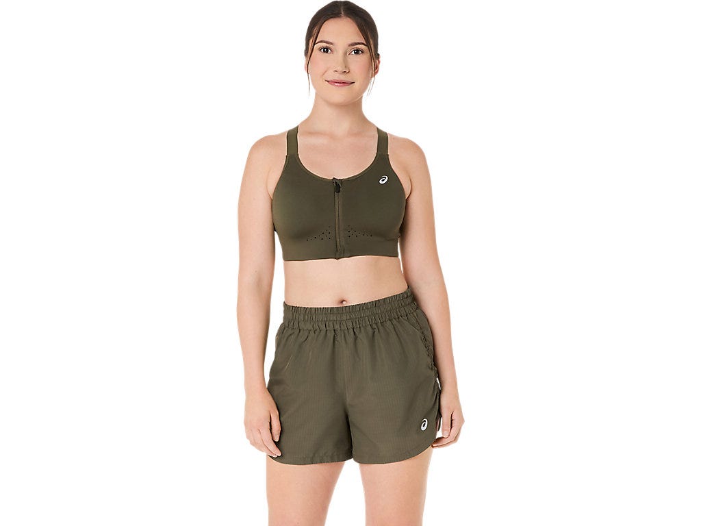 ROAD COMBINATION ZIP BRA - Dark Olive