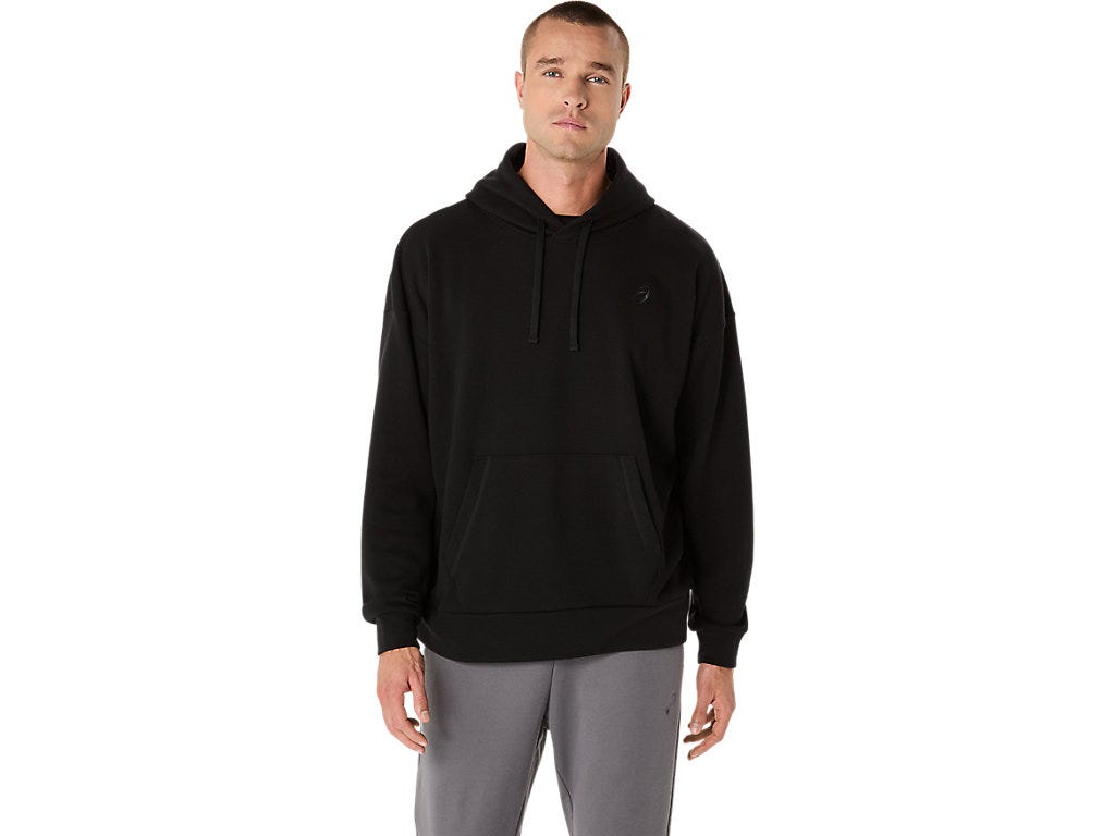 SWEAT RELAXED PULLOVER HOODIE - Performance Black