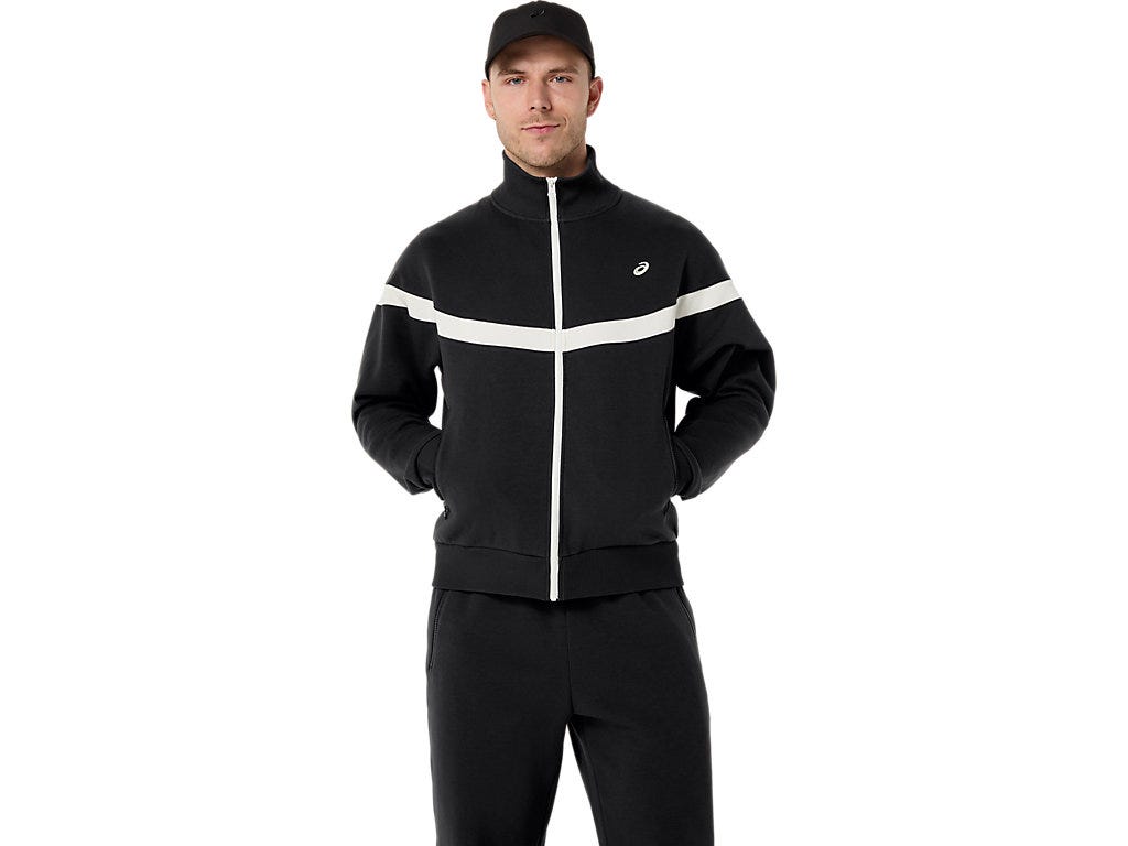 HERITAGE TRACK JACKET - Graphite Grey
