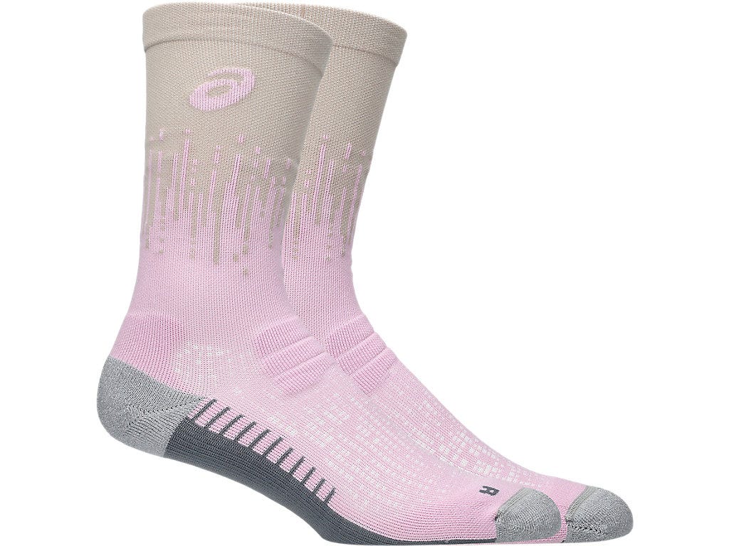 PERFORMANCE RUN SOCK CREW - Hazy Lilac/Rose Dust