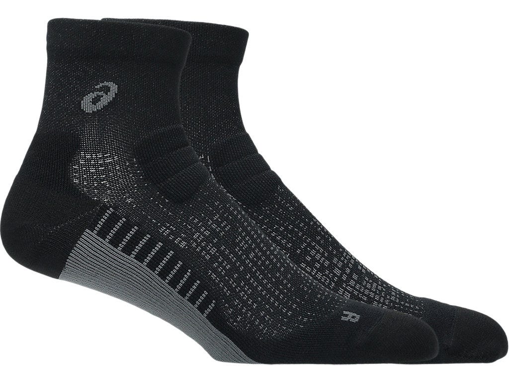 PERFORMANCE RUN SOCK QUARTER - Performance Black