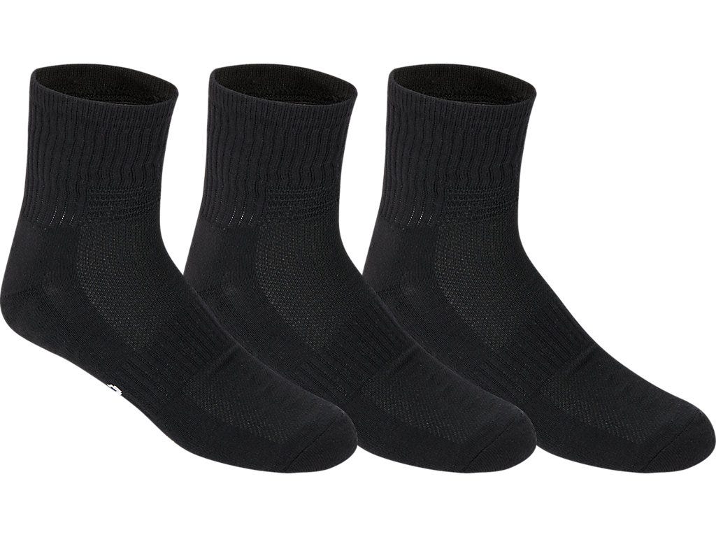 PACE QUARTER SOCK 3 PACK - Performance Black