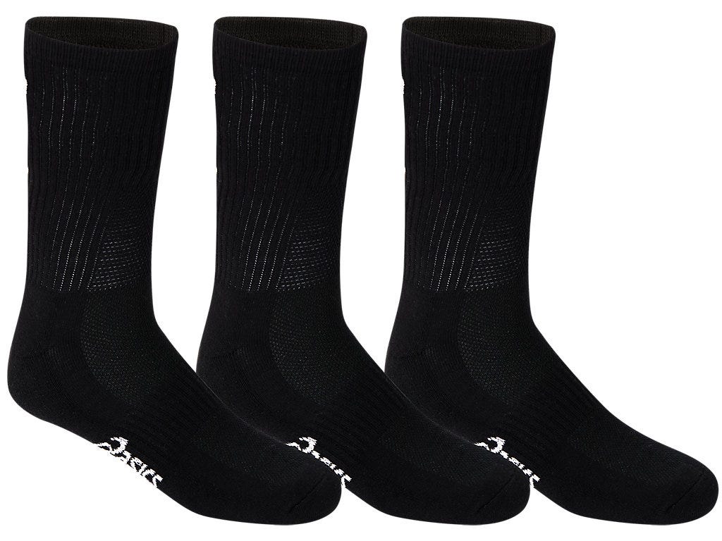 PACE CREW SOCK 3 PACK - Performance Black