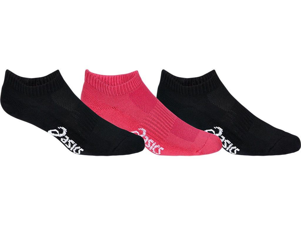 PACE LOW SOCKS 3 PACK - Black/Pink